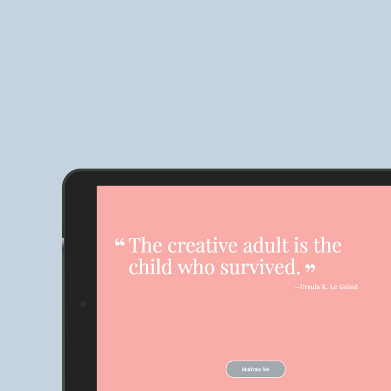 random quote generator project